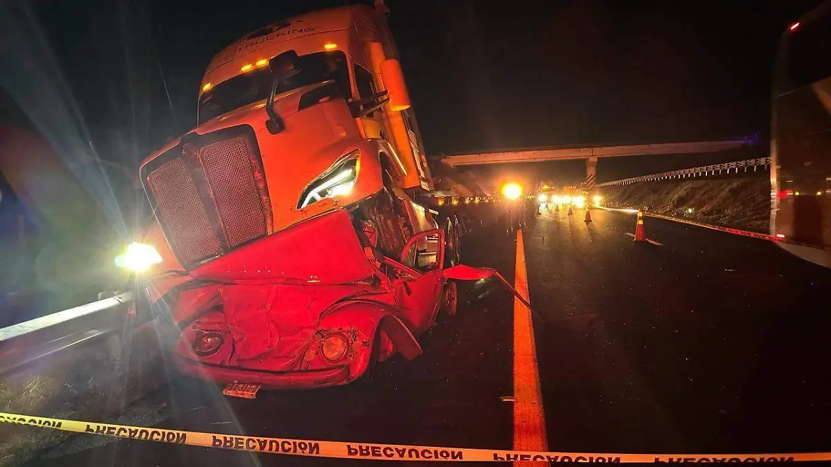 Accidente en la carretera México-Guadalajara